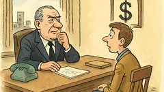 Banc: Fiul întreabă: secretul succesului, tată?