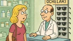 Banc: O blondă intră într-o farmacie…