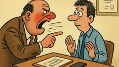 Banc: Un angajat către șef: