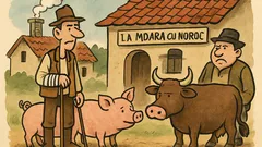 Banc: La Moara cu Noroc, doi porcari...