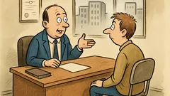 Banc: La un interviu, am o întrebare…