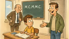 Banc: Tată, azi profu’ de mate...