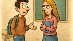 Banc: „Vrei să ieși cu mine?”