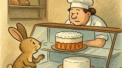 Banc: Vine iepurașul în cofetărie...