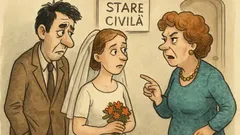 Banc: Mireasa merge mâine la Starea Civilă