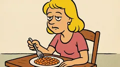 Banc: De ce mănâncă blondă fasole sâmbăta?