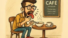 Banc: De ce și-a fript hipsterul limba?