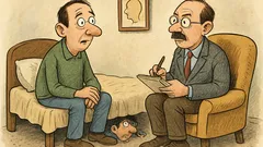 Banc: Un bărbat merge la psihiatru...