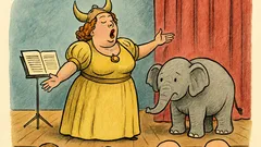 Banc: Care-i diferența între soprană și elefant?