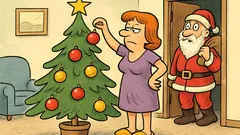 Banc: Unele femei nu-l mai așteaptă pe Moșul…