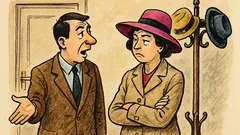 Banc: Soțul către soție: Iar ești nemulțumită?