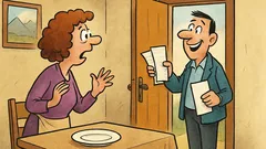 Banc: Ghici cine vine la cină!