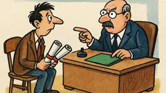 Banc: Interviu de angajare în viitor...