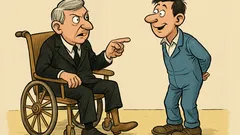 Banc: John, am un picior de lemn...