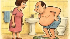 Banc: Soția către soț, pe cântar...