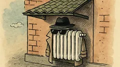 Banc: Statul paralel și-a montat un calorifer