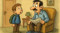 Banc: Bulișor către Bulă: „Tată…”