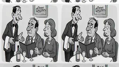 Banc: O familie la restaurant...