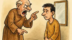 Banc: Maestrul odată țipa la discipol