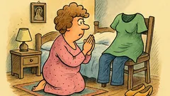 Banc: Rugăciunea de seară a femeilor