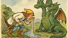 Banc: Făt-Frumos la izvorul zmeului