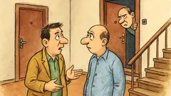 Banc: Doi prieteni stau de vorbă...