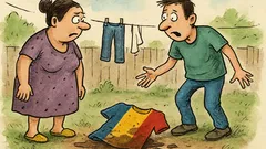 Banc: Mamă, unde mi-e tricoul cu România?