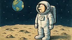 Banc: Ce este un bărbat pe Lună?