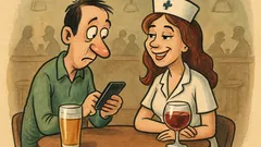 Banc: M-am dus la bunăciune în bar...