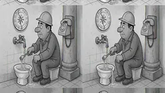 Banc: Dorel intră în baie cu furculița