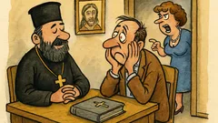 Banc: La duhovnic, o voce îți poruncește…