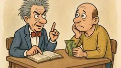 Banc: Un geniu mândru pariază cu idiotul