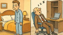 Banc: Acasă ai tot, dar somn?