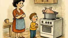 Banc: „Mami, vreau cățel de Crăciun…”