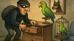 Banc: Un hoț intră într-o casă