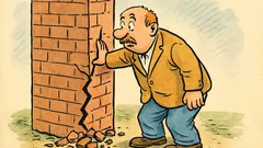 Banc: De ce se sparge un zid?