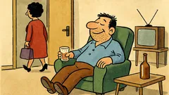 Banc: Cum e viața fără nevastă?