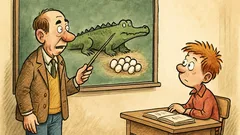 Banc: De ce depune crocodilul ouă?