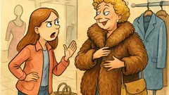 Banc: O mamă și fiica la mall