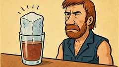 Banc: Chuck Norris nu-și pune gheață