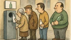 Banc: Acum 40 de ani stăteam la coadă