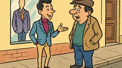 Banc: Se întâlnesc doi amici pe stradă...