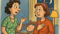 Banc: Două mame stau de vorbă...