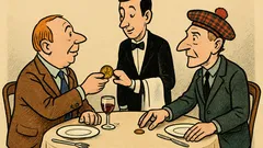 Banc: Un englez și un scoțian la cină...