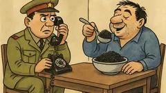 Banc: Alo, miliția economică? Vecinul meu mănâncă!