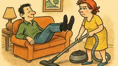 Banc: Ce înțelege un bărbat prin ajutor?