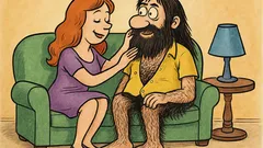 Banc: Îmi place la nebunie părul tău…