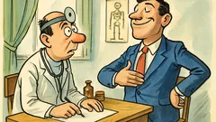 Banc: Domnule doctor, sunt culmea perfecţiunii...