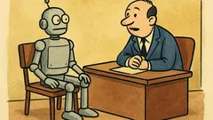 Banc: Un robot merge la interviu de angajare