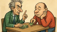 Banc: Geniul mândru pariază cu un idiot